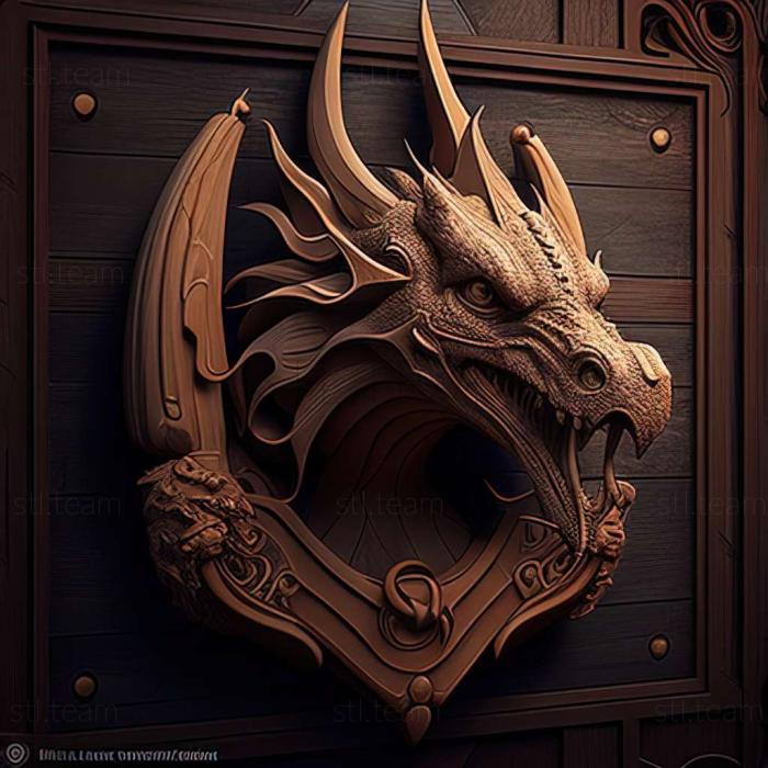 3D model Dragons Dogma Online game (STL)